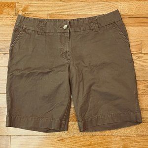 Magellan Sportswear Cotton Shorts Brown Size 12